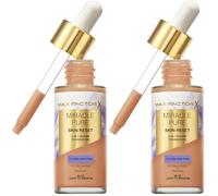 MAX FACTOR Miracle Pure Sérum con Color 60-80 Light to Medium 30 ml (Paquete de 2)
