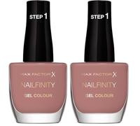 Max Factor Nailfinity, Esmalte De Uñas, 215 Standing Ovation, 12 ml (Paquete de 2)