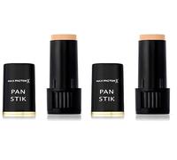 Max Factor Pan Stick Base de maquillaje Tono 14 Cool Copper - 9 gr (Paquete de 2)