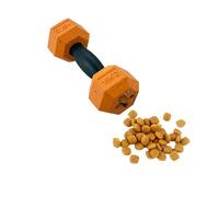 Max Fusion - Juguete para perro con mancuernas Nike Grind, juguetes interactivos de goma resistentes y duraderos, Arlee Home & Pet