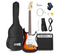 MAX GigKit - Guitarra eléctrica de iniciación color sunburst clásico