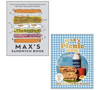 Max Halley 2 Books Collection Set (Max's Picnic Book, Max's Sandwich Book)