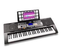 MAX KB3 - Teclado piano electrónico de 61 teclas con altavoces, 200 tonos, 200 ritmos, canciones demo, grabación, percusión integrada, ideal para principiantes, niños y aprendizaje musical en casa
