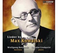 Max Kowalski Lieder By Max Kowalski (CD) Album (Importación USA)