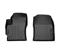 MAX Liner Alfombrillas de Piso de Ajuste Personalizado para Primera Fila Negro para Toyota Corolla Hatchback 2019-2020/2020 Corolla Sedan