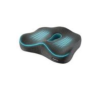 Max&Love Cojín de Espuma viscoelástica para Asiento, para aliviar el Dolor de Espalda, ciática, Dolor de coxis, Disco degenerativo, osteoartritis ortopédica, cojín de próstata
