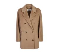 Max Mara - Abrigo Camel de Doble Botonadura Estilo Rebus - Coats - Mujer - Marrón - S -