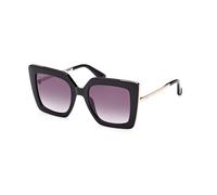 Max Mara Mujer Max Mara MM0051 DESIGN4 01B Gafas de sol Inyectado Negro Gris Cat Eye Normal Sombreado