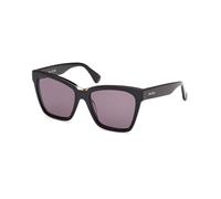 Max Mara Mujer Max Mara MM0089 SPARK3 01A Gafas de sol Acetato Negro Fumar Cuadrada Normal