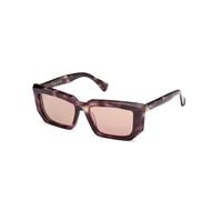 Max Mara Mujer Max Mara MM0126 GLIMPSE7 55E Gafas de sol Acetato la Habana Marrón Cuadrada Normal
