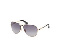 Max Mara Mujer Max Mara MM0134 MILLER-2 30B Gafas de sol Metal Oro Fumar Piloto Normal