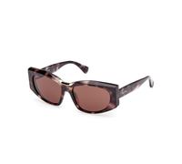 Max Mara Mujer Max Mara MM0144 SPARK-8 55E Gafas de sol Acetato la Habana Marrón Cuadrada Normal