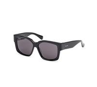 Max Mara Mujer Max Mara MM0145 GLIMPSE-7 01A Gafas de sol Acetato Negro Fumar Redonda Normal