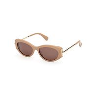 Max Mara Mujer Max Mara MM0167 ROQUEBRUNE 1 46E Gafas de sol Acetato Marrón Marrón Redonda Normal