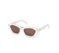Max Mara Mujer Max Mara MM0169 KATE 25E Gafas de sol Acetato Marfil Marrón Geométrico Normal