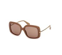 Max Mara Mujer Max Mara MM0195 46E Gafas de sol Acetato Marrón Marrón Redonda Normal