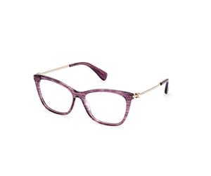 Max Mara Mujer Max Mara MM5070 083 Monturas ópticas Acetato Violeta Cuadrada Normal