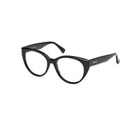 Max Mara Mujer Max Mara MM5161 001 Monturas ópticas Acetato Negro Redonda Normal
