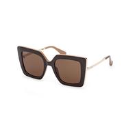 Max Mara Mujer MM0051 DESIGN4 50E Gafas de sol Inyectado Marrón Marrón Cat Eye Normal