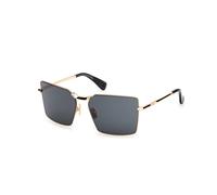 Max Mara Mujer MM0135 MILLER-3 30N Gafas de sol Metal Oro Verde Cuadrada Normal