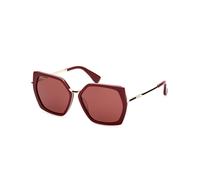 Max Mara Mujer MM0136 MILLER-5 69S Gafas de sol Acetato Burdeos Burdeos Geométrico Normal