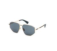 Max Mara Mujer MM0143 MILLER-4 30N Gafas de sol Metal Oro Verde Cuadrada Normal