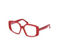 Max Mara Mujer MM5131-B 066 Monturas ópticas Acetato Rojo Geométrico Normal