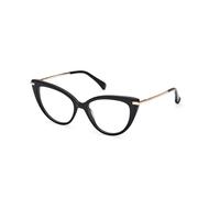 Max Mara Mujer MM5145 001 Monturas ópticas Acetato Negro Cat Eye Normal