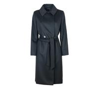 Max Mara Studio - Abrigo largo de lana pura de doble botonadura - Coats - Mujer - Negro - M -