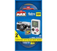 MAX-MAX Premium-Retro-Series 2-Combo Camera and Handheld Game Console 2PK