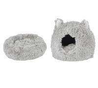 MAX & MILA'S WORLD Cama para perro / Cueva para gato