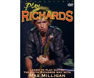 Max MILLIGAN - Learn To Play Guitar The Keith Richards Way [Francia] [DVD]