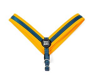 MAX & Molly 4894512017276 Matrix Orange Q-Fit arnés para Perros Neopreno Acolchado con Costuras Reflectantes, L, 101 g