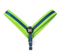 MAX & Molly 4894512017467 Matrix Lime Green Q-Fit - Arnés para Perros de Neopreno Acolchado con Costuras Reflectantes, M, 71 g