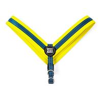 Max & Molly 4894512018136 Matrix Yellow Q-Fit - Arnés para Perros (Neopreno, Acolchado con Costuras Reflectantes, L, 101 g)