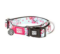 MAX & Molly - Collar para Perro y Cachorro con Hebilla eléctrica, Estilo Divertido para Perros pequeños, medianos y Grandes, Impermeable, cómodo, Ajustable, Incluye identificación de Mascota con