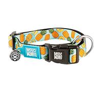 MAX & Molly - Collar para Perro y Cachorro con Hebilla eléctrica, Estilo Divertido para Perros pequeños, medianos y Grandes, Impermeable, cómodo, Ajustable, Incluye identificación de Mascota con