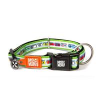 MAX & Molly - Collar para Perro y Cachorro con Hebilla eléctrica, Estilo Divertido para Perros pequeños, medianos y Grandes, Impermeable, cómodo, Ajustable, Incluye identificación de Mascota con