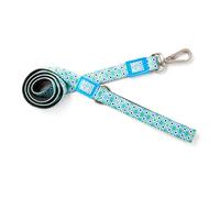 MAX & Molly - Correa clásica Acolchada de Neopreno Impermeable y Lavable a máquina para Perros medianos y Grandes, Color Azul Retro, L