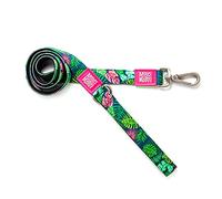 MAX & Molly - Correa clásica para Perro, Correa Acolchada de Neopreno de 4 pies, Impermeable y Lavable a máquina, para Perros medianos y Grandes, Tropical, L