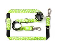 MAX & Molly Correa multifunción para Perros de 2 m con 2 mosquetones, Correa de Cuello Kiwi/L Acolchada, Segura y Flexible, Comodidad para tu Fiel compañero