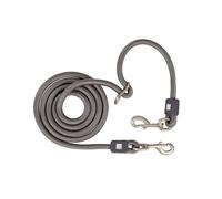 Max & Molly correa multifuncional Matrix 2.0, Stone/L, correa de 2m ajustable sin niveles con 2 mosquetones, elegante correa para perros de nailon - Comodidad para ti y tu fiel compañero