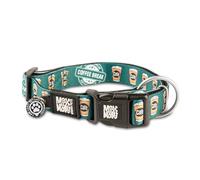MAX & Molly Gotcha! Smart ID - Collar para Perros Coffee Break, M