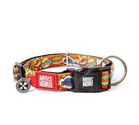 MAX & Molly Heroes Smart ID Collar | Cómodo | Neopreno sin Olor | Etiqueta de identificación Inteligente | Programa de protección para Mascotas perdidas | Collar extraordinario para Perro, L