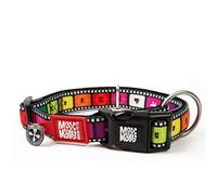 Max & Molly Movie Smart ID Collar | Cómodo | Neopreno Libre de Olor | Smart ID Tag | Programa de protección para Mascotas perdidas | Collar para Perros extraordinario, L