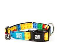 Max & Molly Playtime 2.0 Smart ID Collar | Cómodo | Neopreno sin Olor | Etiqueta de identificación Inteligente | Programa de protección para Mascotas perdidas | Collar extraordinario para Perro, M