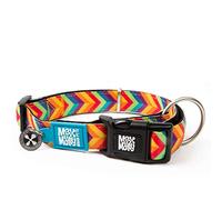 MAX & Molly Summertime - Collar de Perro XS con Etiqueta de Seguridad con código QR, Collar Suave, Ajustable e Impermeable, Bonitos diseños Modernos para Perros y Cachorros, Extra pequeño