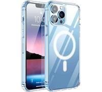 Max Power Digital Compatible con Magsafe para móvil Apple iPhone 12/12 Pro Funda Carcasa Silicona Transparente Resistente