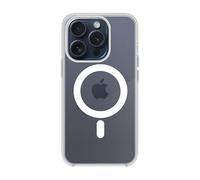 Max Power Digital Compatible con Magsafe para móvil Apple iPhone 15 Pro Funda Carcasa Silicona Transparente Resistente