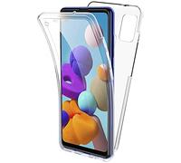 Max Power Digital Funda 360º para móvil iPhone 11 Silicona Transparente - Carcasa Resistente Full Body Delantera y Trasera Doble Cara Completa Entera (iPhone 11)